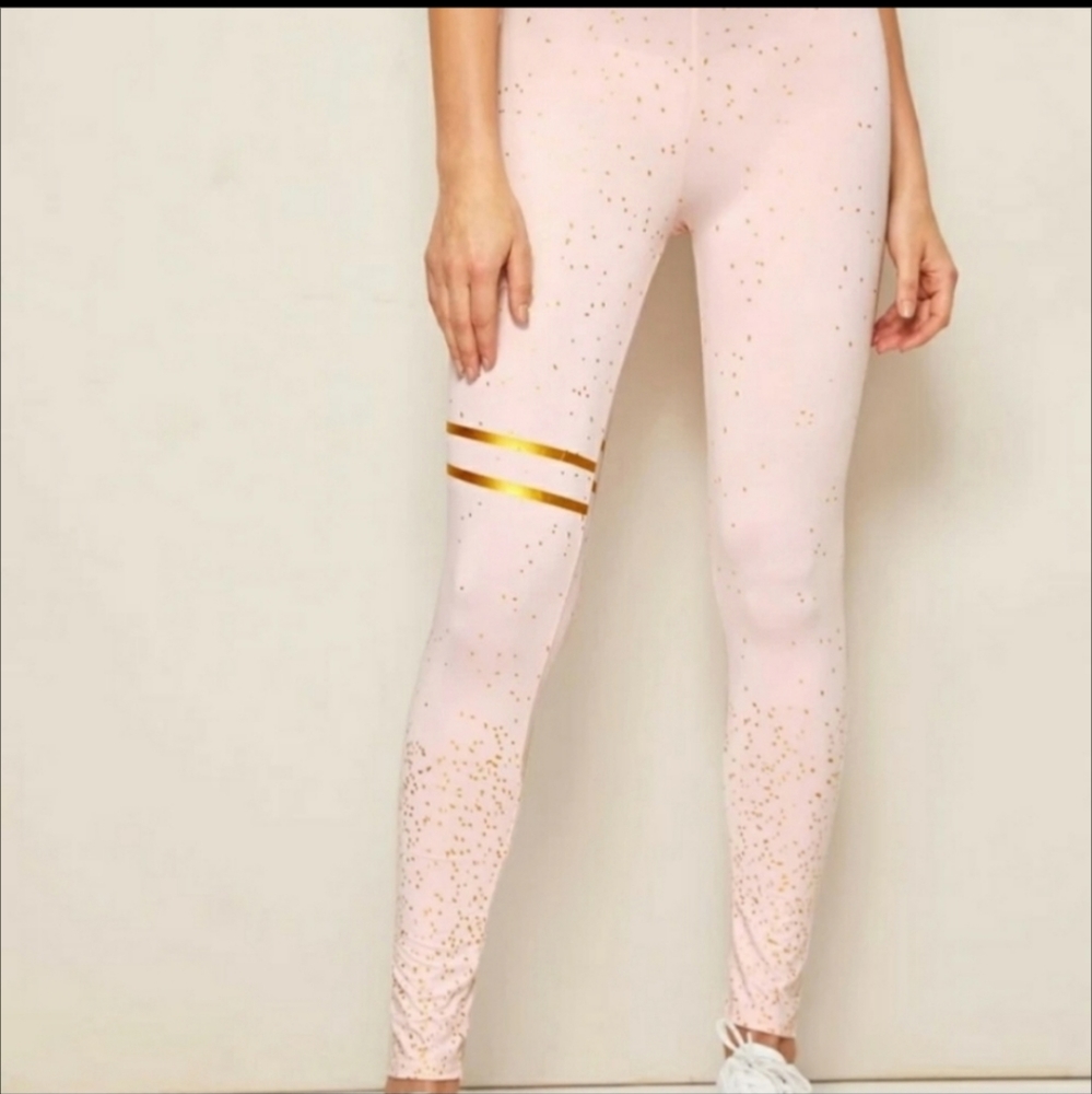 Sport Leggings with Golden details